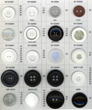 Polyester & Nylon Buttons