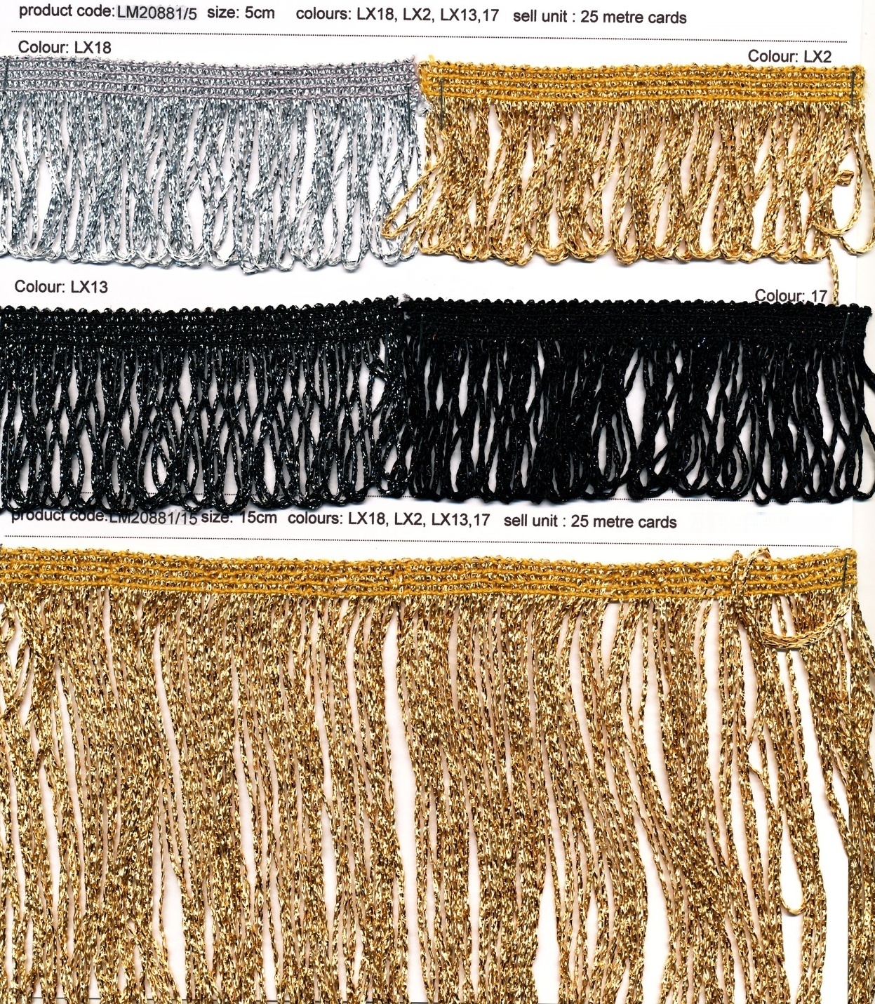 Braid, Cord, Fringe