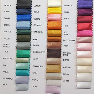 Polyester Spandex Shamuse Satin