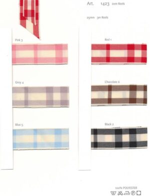 Rustic Tartan Ribbon