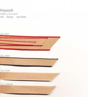 Hopsack "Linen look" Ribbon