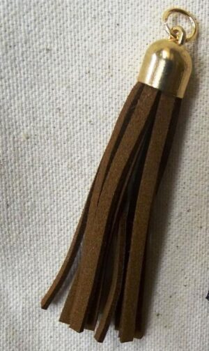 Tassel, rounded cap, 50mm