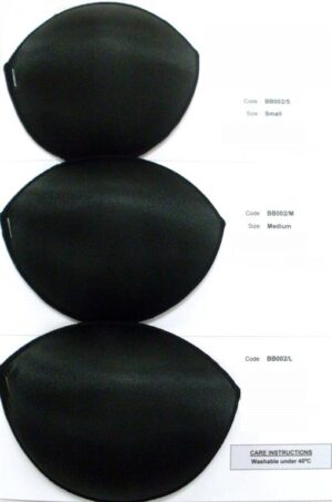 Bra Cup Woven Edge - with booster pad