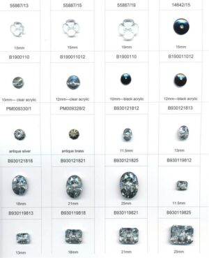 Acyrlic Stone Buttons