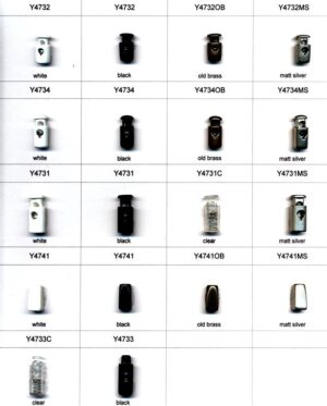 Spring Loaded Toggles and Cord Ends