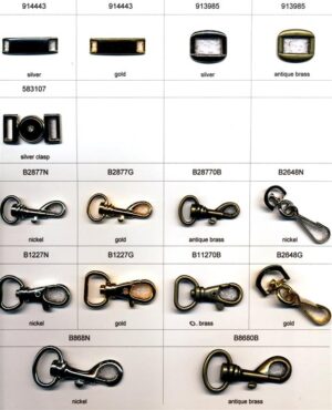 Metal Objects and Dog Clips