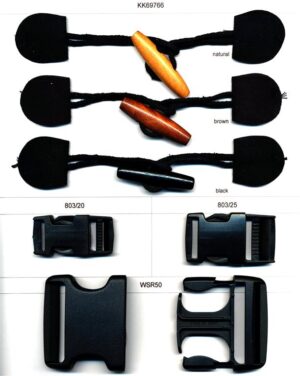Toggles and Quick Release Buckles