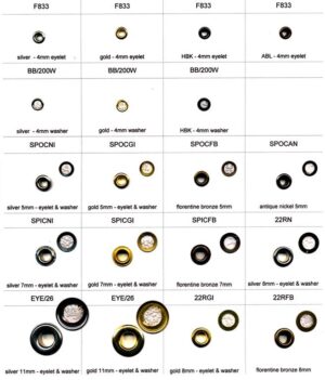 Metal Eyelets and Washers
