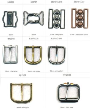 Metal Buckles and Clasps