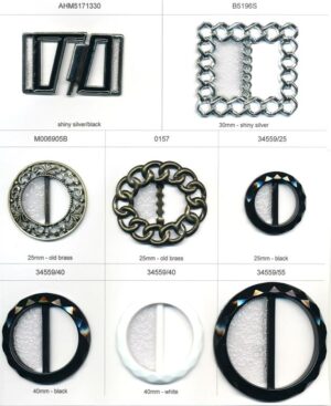 Metal and Plastic Buckles