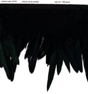 Coque Feather Trim - 16cm