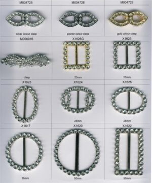 Diamonte Buckles and Clasps