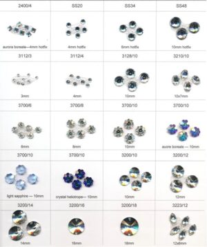 Sew on and Hotfix Stones