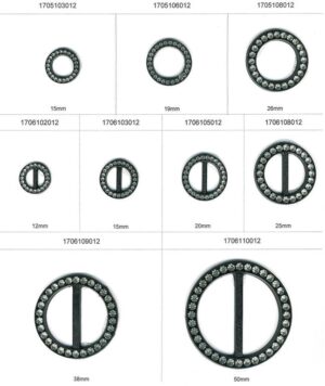 Diamonte Buckles