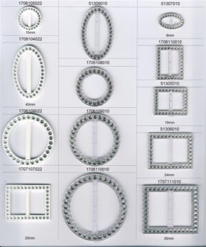Diamonte Buckles