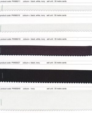 Frilled Edge Elastic