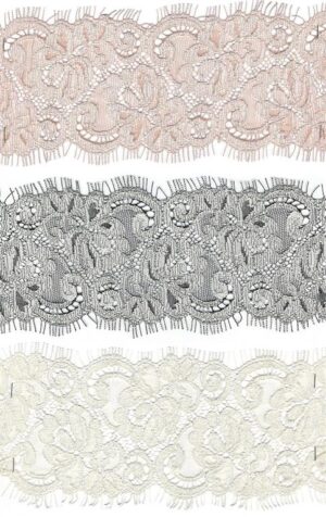 100% Nylon Chantilly Lace Trim