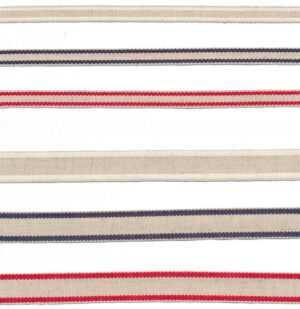 Linen Ribbon - striped