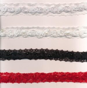Pearl Flower Lace 30mm