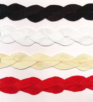 Stretch Pleated Ribbon Trim