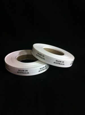 Made in Australia - printed Labels