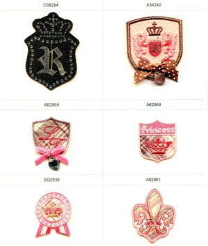 Iron-on Embroirdered Motifs