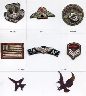 Iron-on Motifs - Army Theme