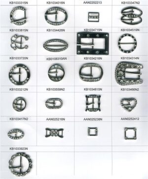 Diamonte Metal Buckles