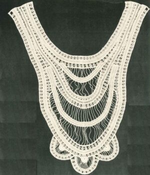 Cotton Guipure Collar