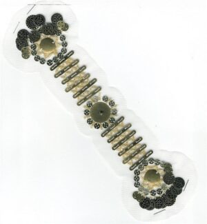 Trim Piece - Tulle/Metal 270mm