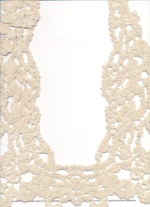 Cotton Machine Lace Collar