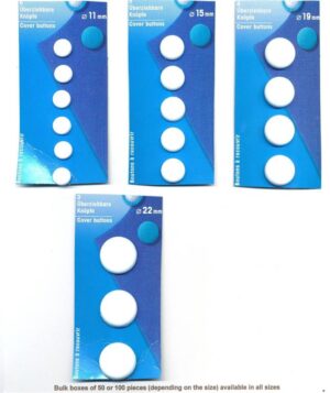 Self Cover Button Plastic