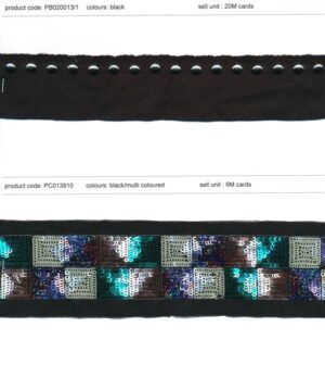 Fancy Stud & Sequin Trims