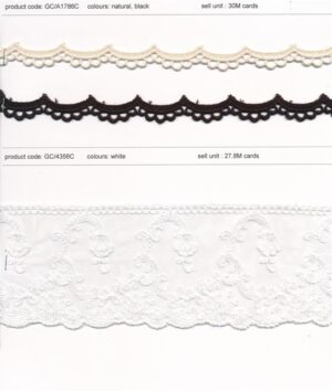 Cotton & Embriodery Lace Trims