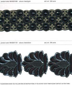 Iron-on Sequin & Stone Trims