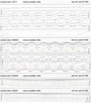 Cambric Polyester Cotton Trims