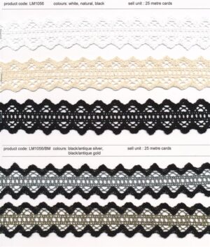 Cotton & Cotton Lutrex Trims