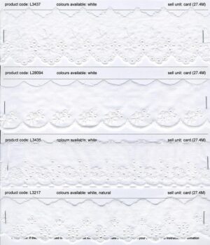 Cambric Polyester Cotton Trims