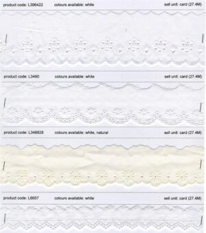 Cambric Polyester Cotton Trims