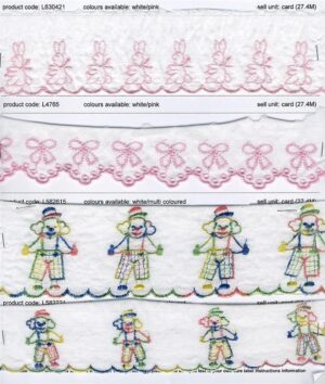 Cambric Polyester Cotton Trims