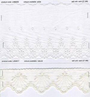 Cambric Polyester Cotton Trims