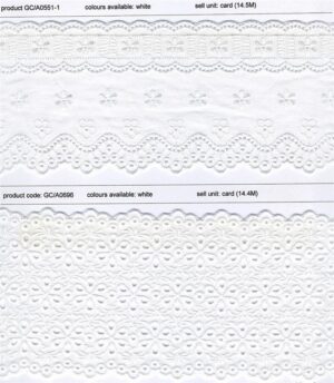 Cambric Polyester Cotton Trims