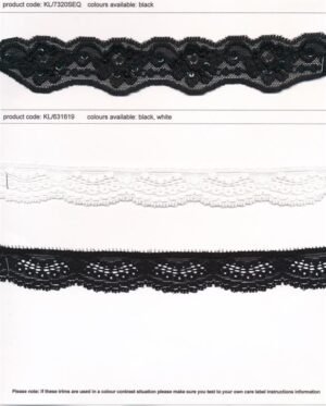 Nylon Spandex Lace Trims