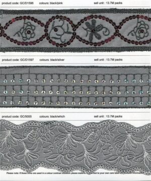 Mesh & Sequin Trims