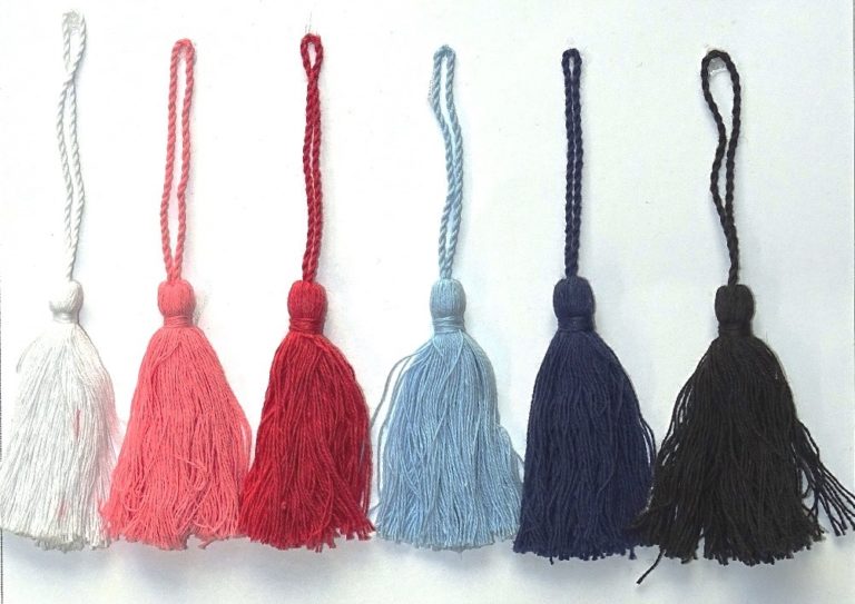 Cotton Tassels 6.57cm length E&M Greenfield