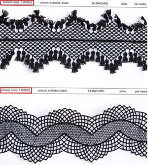 New! Polyester Lace Trim