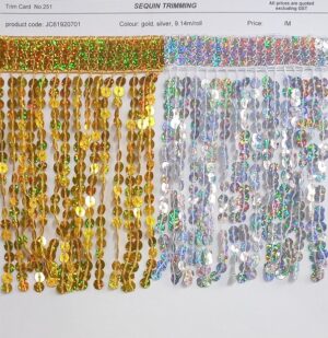 3D Sequin Trimming - 15mm Ø