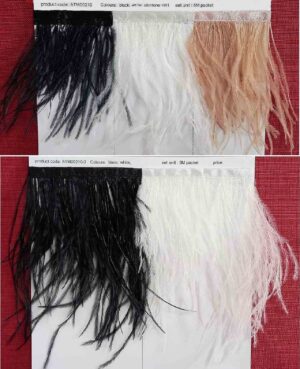 Ostrich Feather Trims - 10cm and 15cm