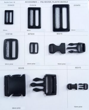 New - Polyester Buckles