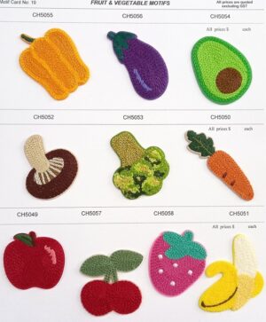 New  Fruit & Vegetable motifs